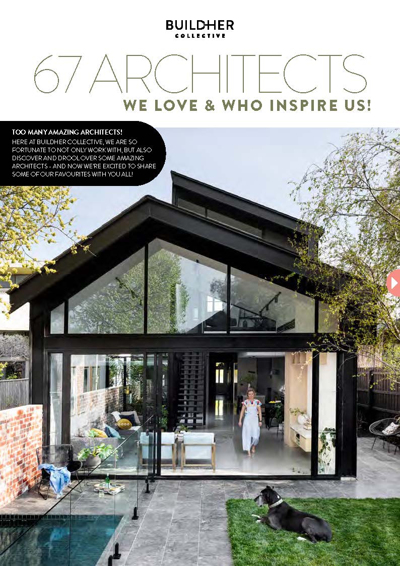 67 Architects We Love & Who Inspire Us from BuildHer Collecive - FRONT COVER